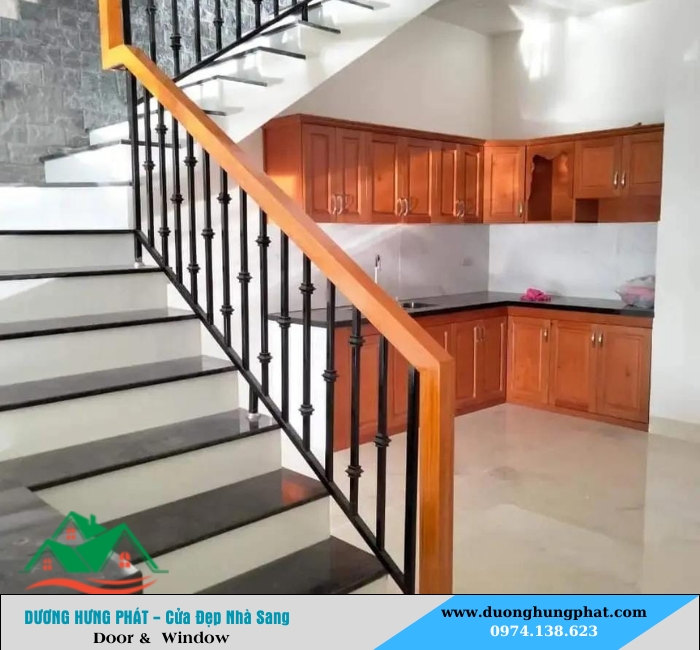 cầu thang kính tại Củ Chi TP.HCM